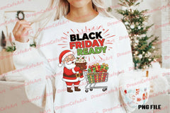 Black Friday Santa Clipart Bundle - CraftNest - Digital Crafting and Art