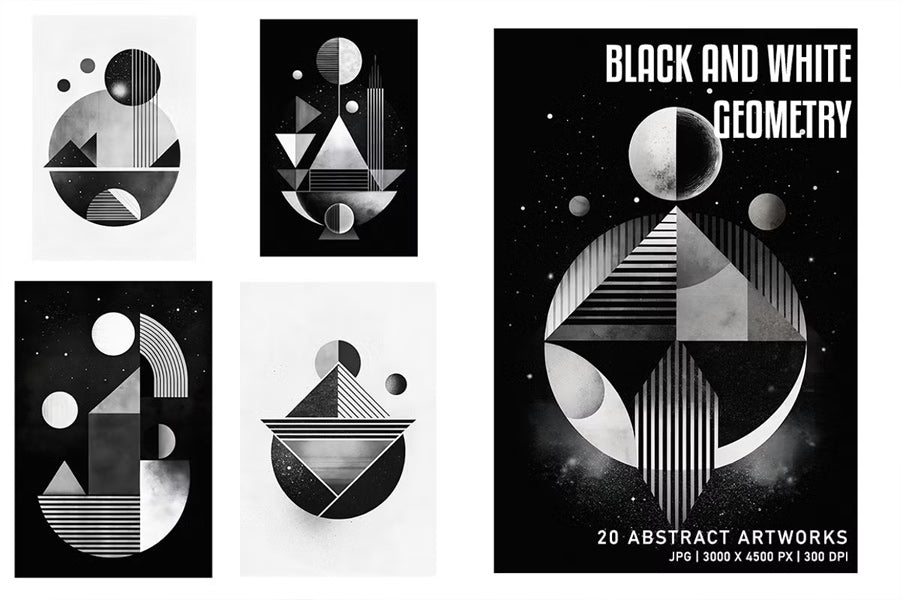 Black & White Geometry