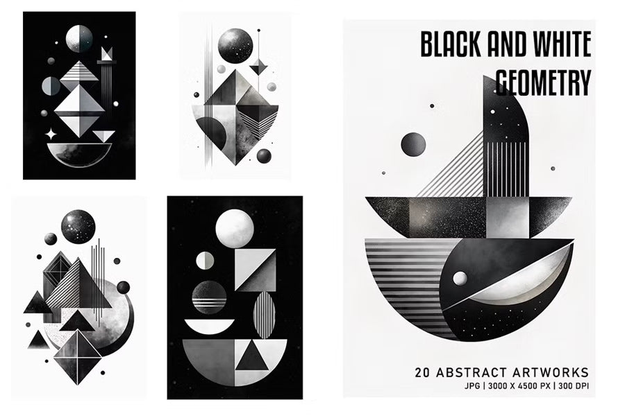 Black & White Geometry