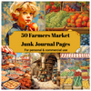 Farmers Market Junk Journal Pages