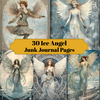 Ice Angels Junk Journal Pages