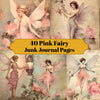 Pink Fairies Junk Journal Pages