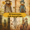 Scarecrows Junk Journal Pages