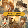 Love Princess Junk Journal Pages