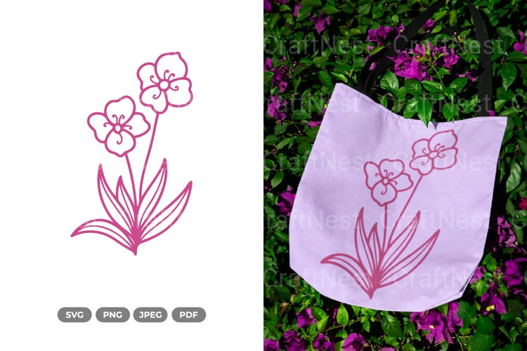 Blooming Flower Spring SVG Bundle - CraftNest - Digital Crafting and Art