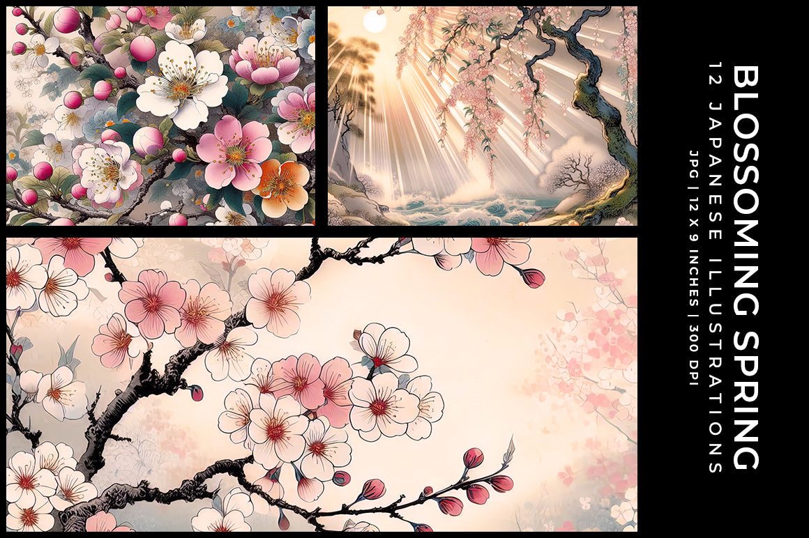 Blossoming Spring - Asian