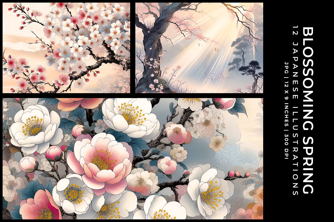 Blossoming Spring - Asian