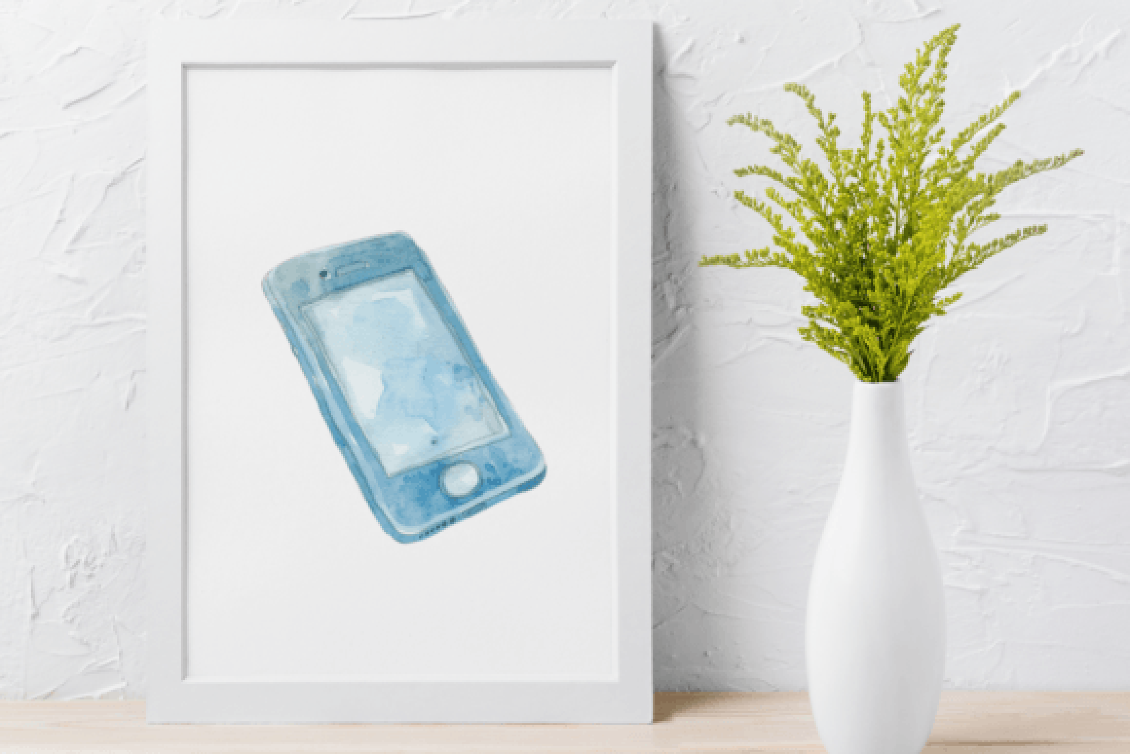 Empowering Blue Girl Boss Clipart Bundle