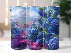 Blueberry 3 Tumbler Wrap - CraftNest - Digital Crafting and Art