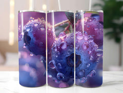 Blueberry 2 Tumbler Wrap - CraftNest - Digital Crafting and Art