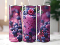 Blueberry 2 Tumbler Wrap - CraftNest - Digital Crafting and Art