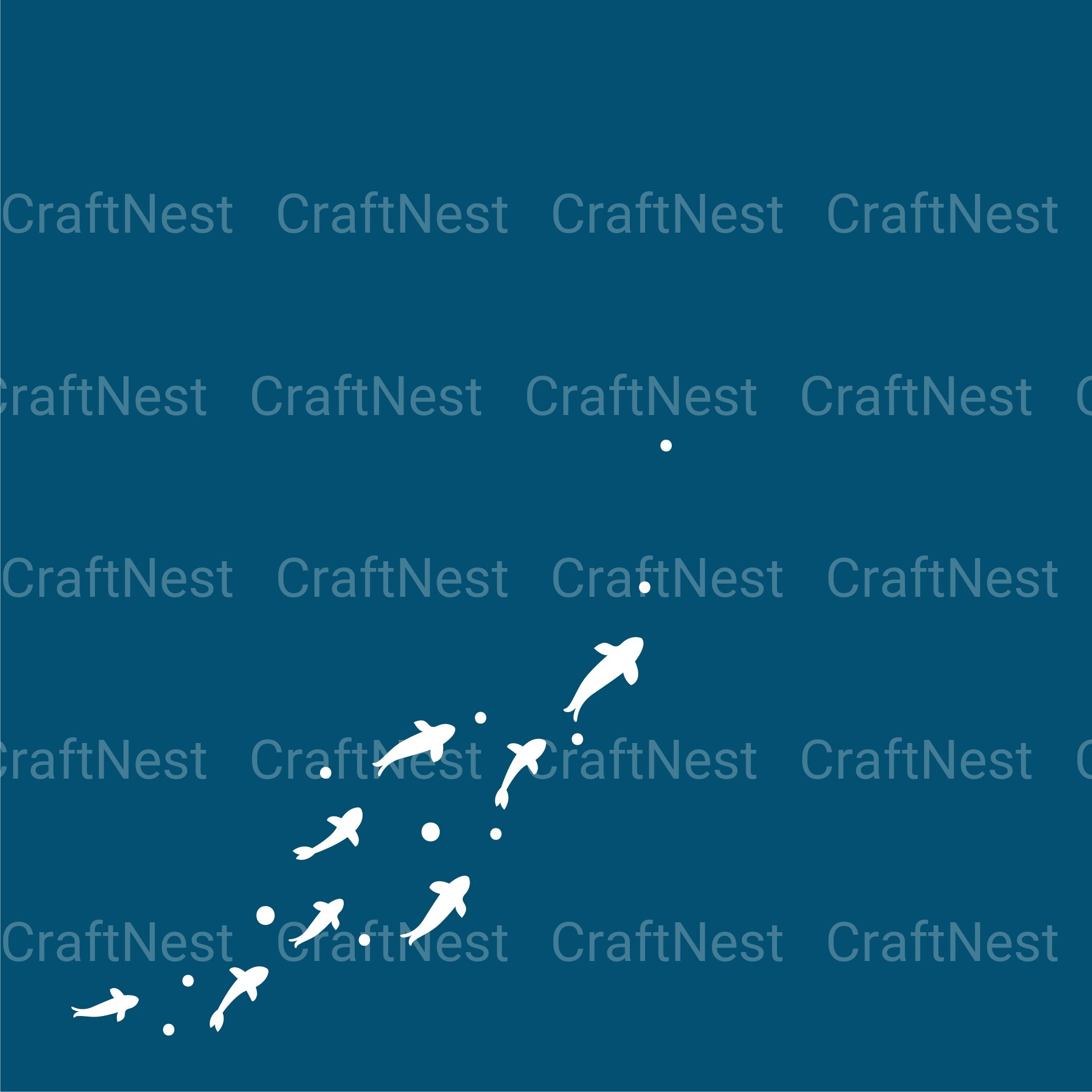 Boat 3D Layered Papercut Clipart Bundle