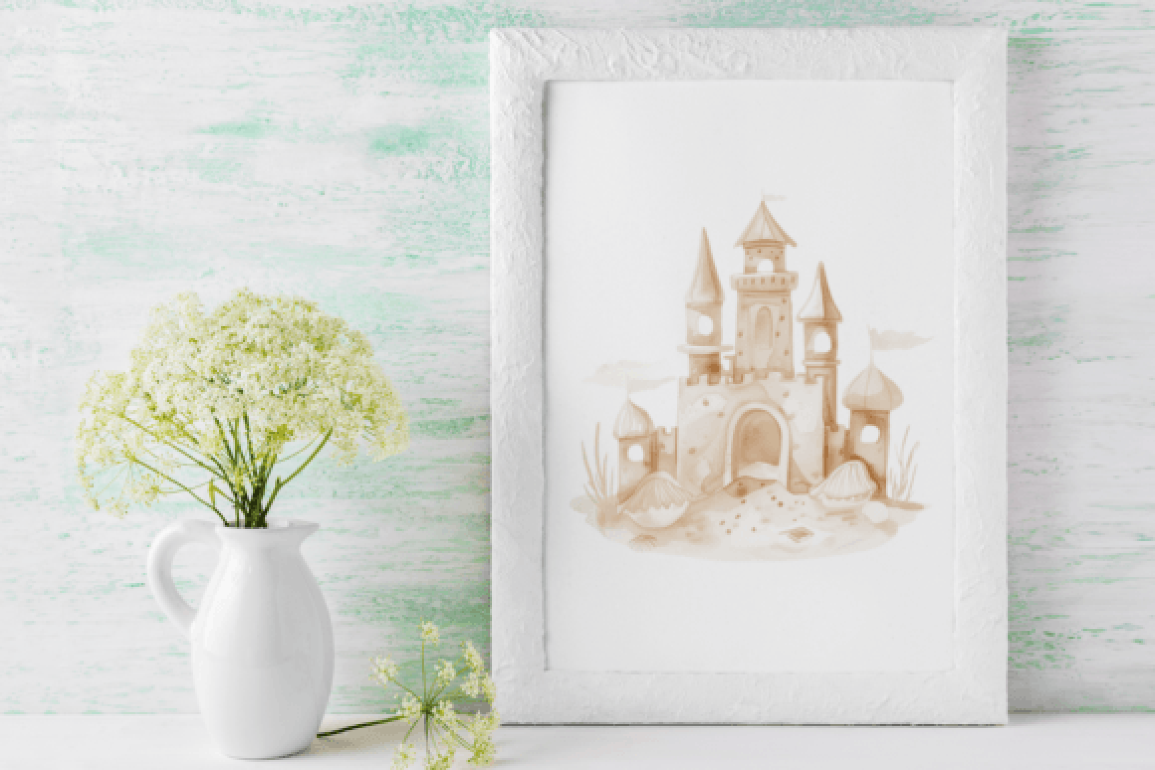 Boho Beach Clipart Bundle