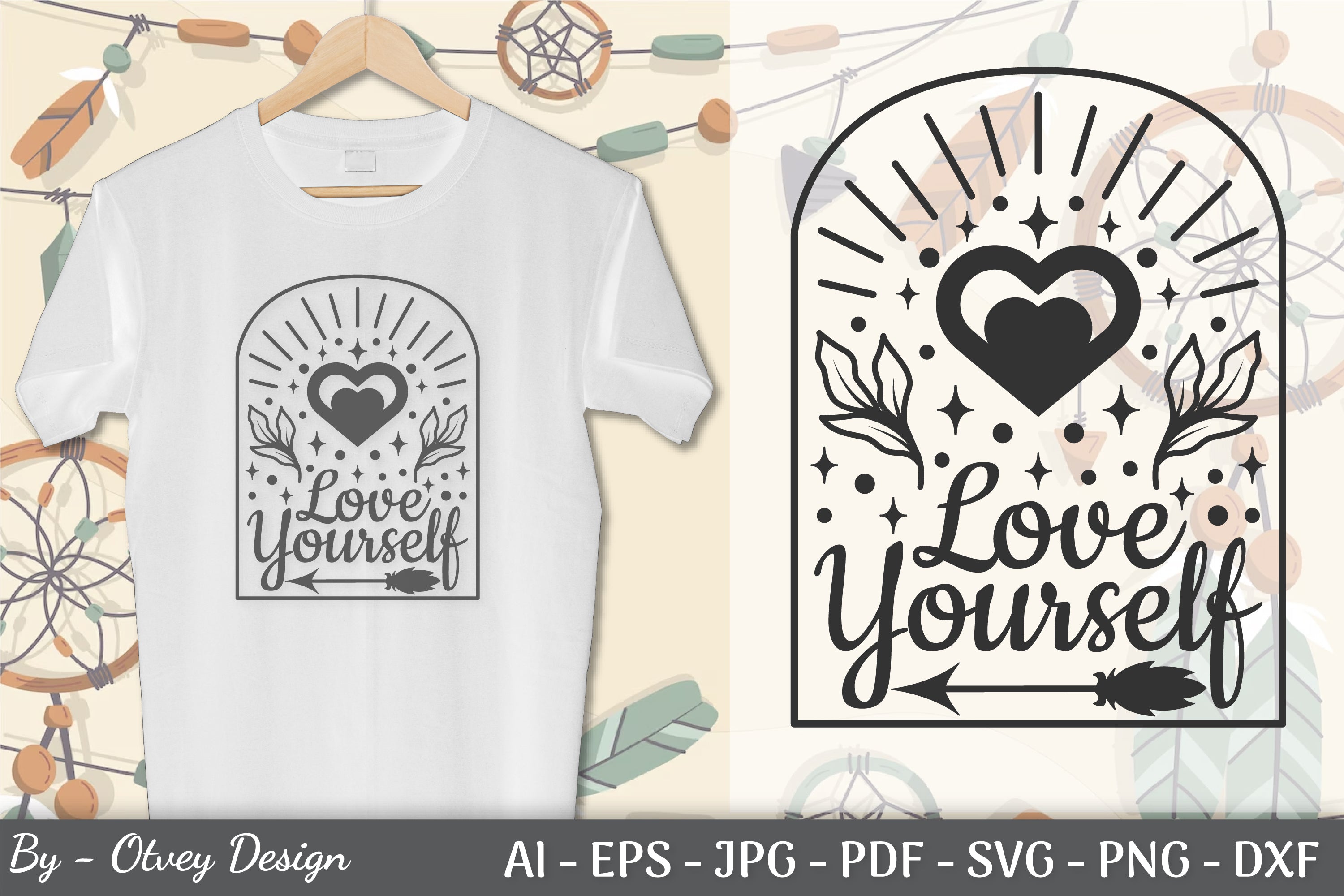 Boho Celestial SVG Bundle 11 - CraftNest - Digital Crafting and Art