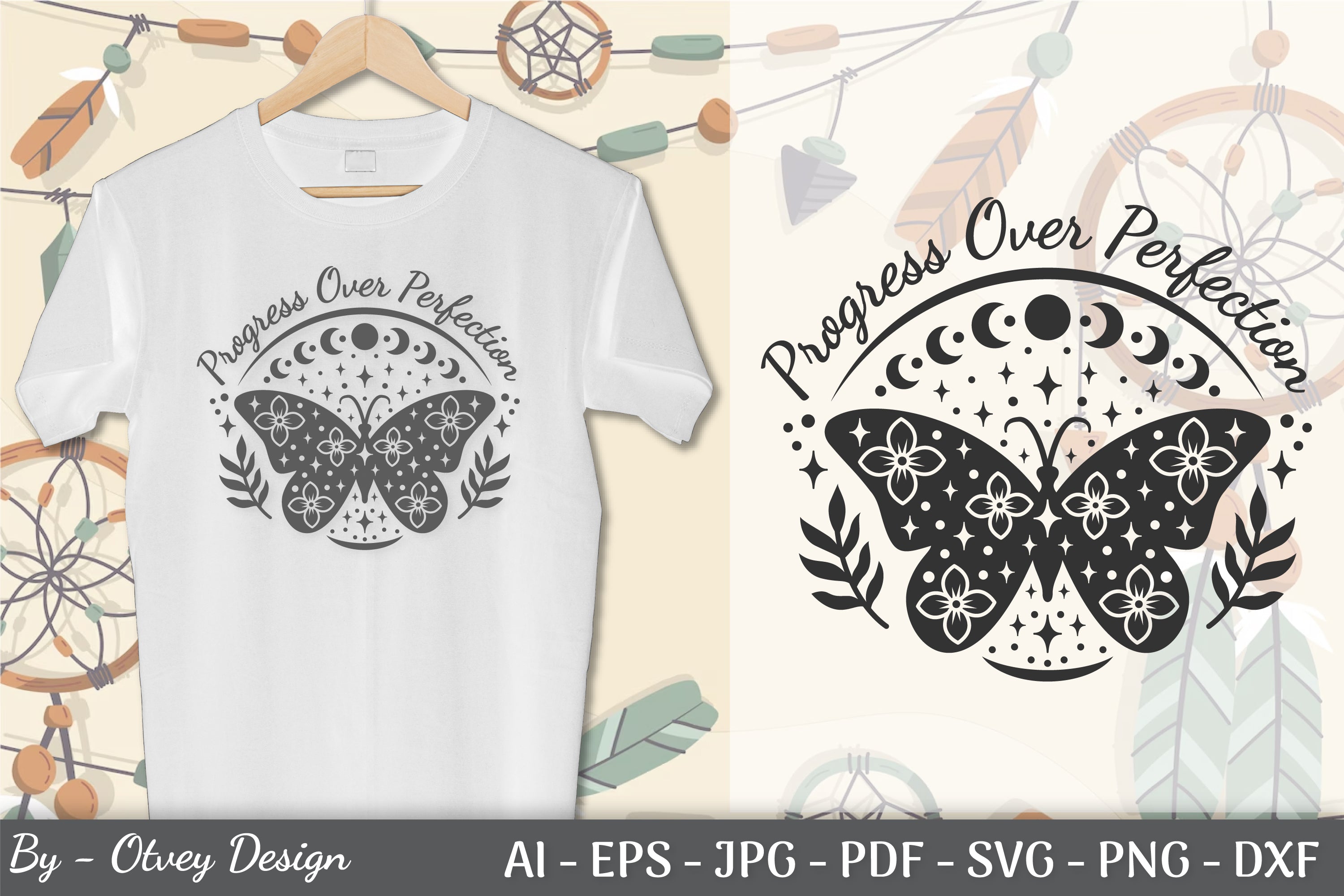 Boho Celestial SVG Bundle 12 - CraftNest - Digital Crafting and Art