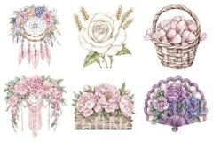Boho Floral Wedding Clipart Bundle - CraftNest - Digital Crafting and Art