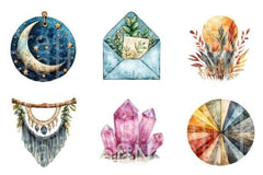 Boho Planner Lover Clipart Bundle - CraftNest - Digital Crafting and Art