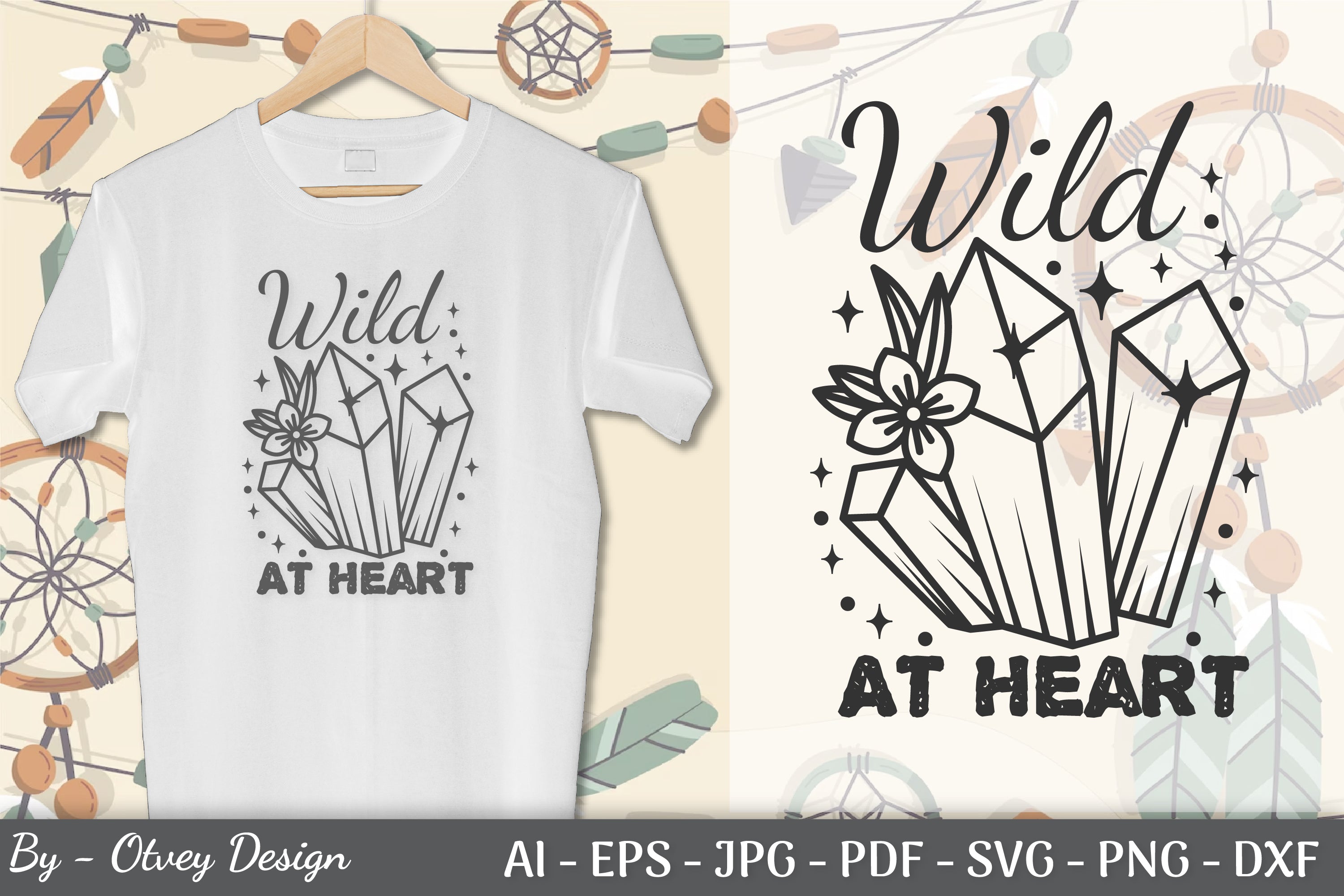 Boho Celestial SVG Bundle 2 - CraftNest - Digital Crafting and Art