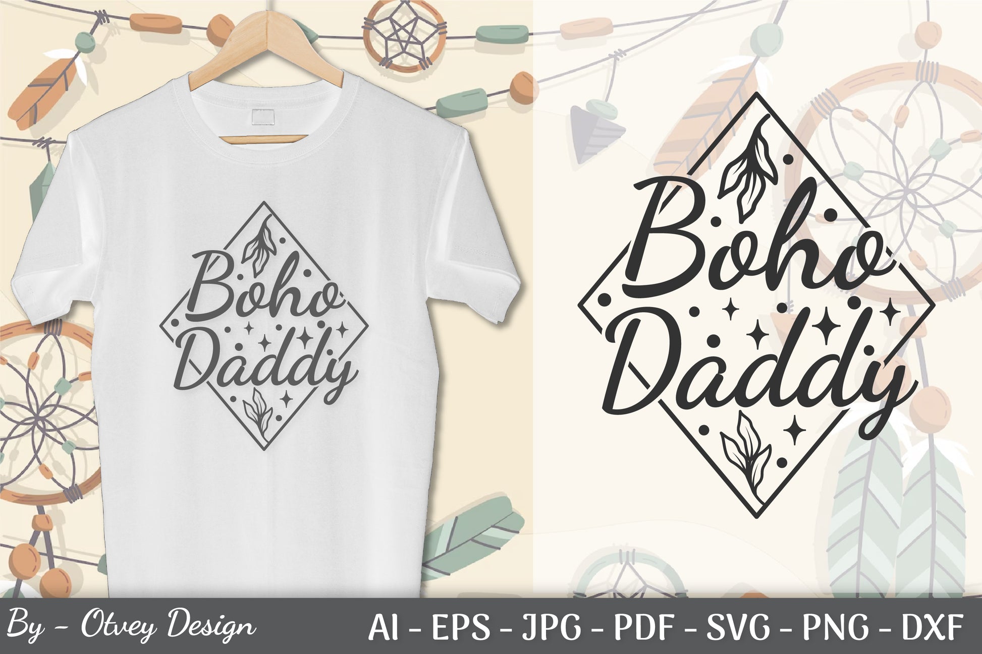 Boho Celestial SVG Bundle 4 - CraftNest - Digital Crafting and Art