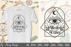 Boho Celestial SVG Bundle 18 - CraftNest - Digital Crafting and Art