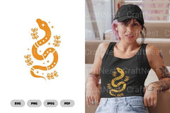 Boho Celestial Snake SVG Bundle - CraftNest - Digital Crafting and Art