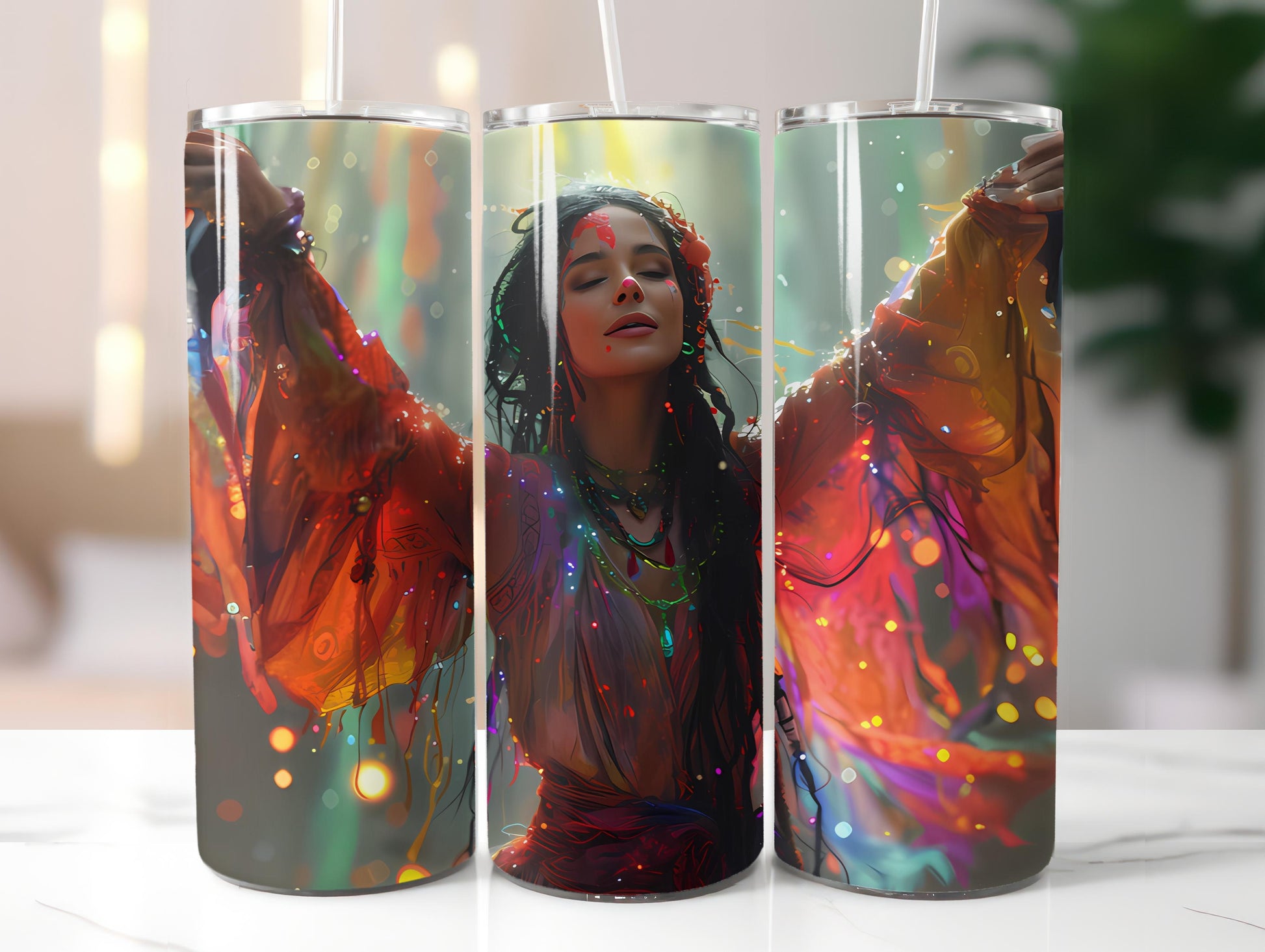 Boho Easter 3 Tumbler Wrap - CraftNest