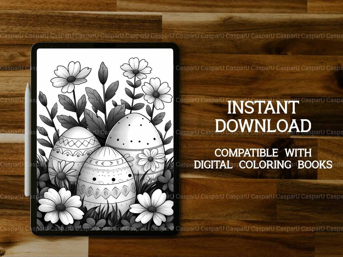 Boho Easter Coloring Books - CraftNest