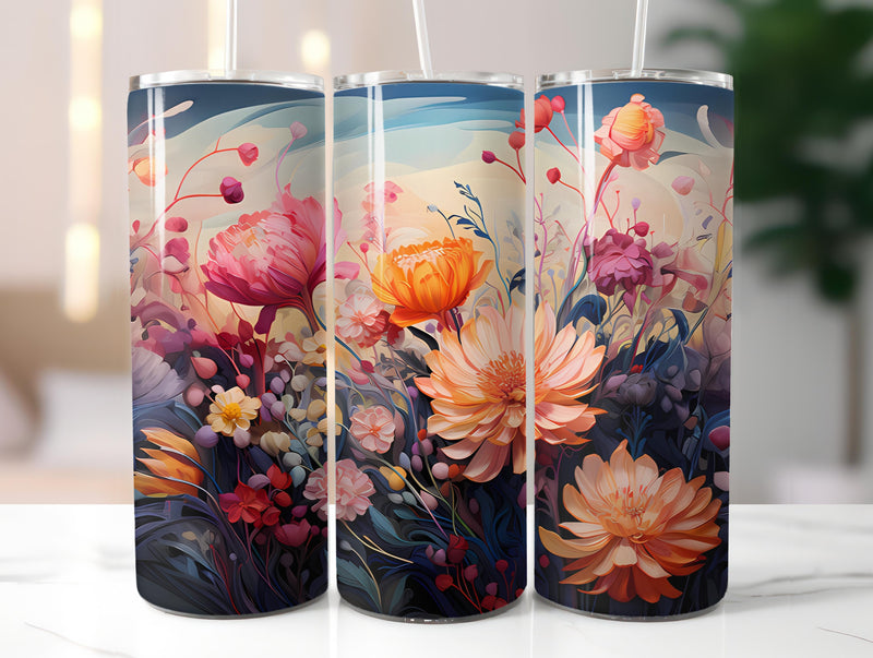 Boho Spring 1 Tumbler Wrap - CraftNest