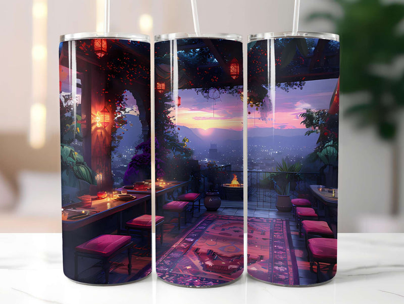 Boho Summer 3 Tumbler Wrap - CraftNest - Digital Crafting and Art