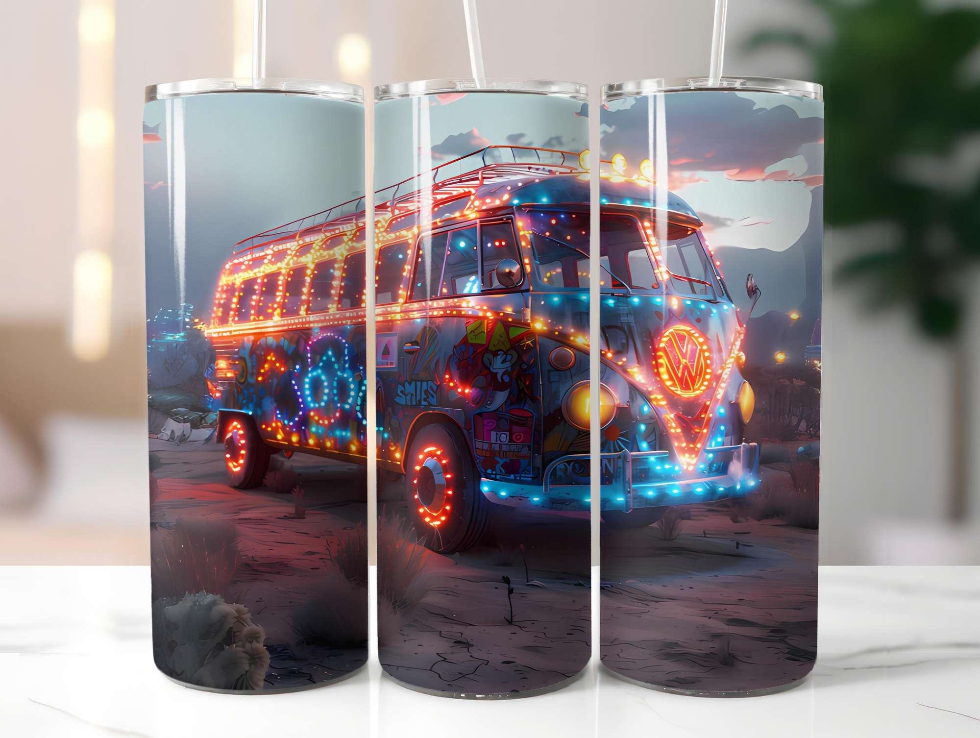 Boho Summer 4 Tumbler Wrap - CraftNest - Digital Crafting and Art