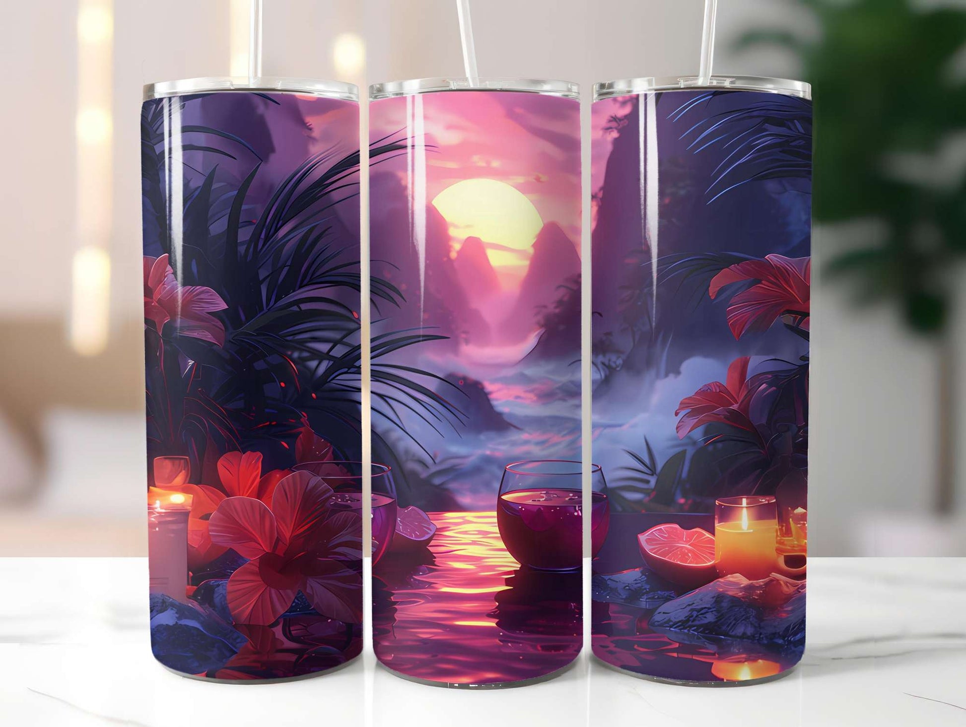 Boho Summer 1 Tumbler Wrap - CraftNest - Digital Crafting and Art