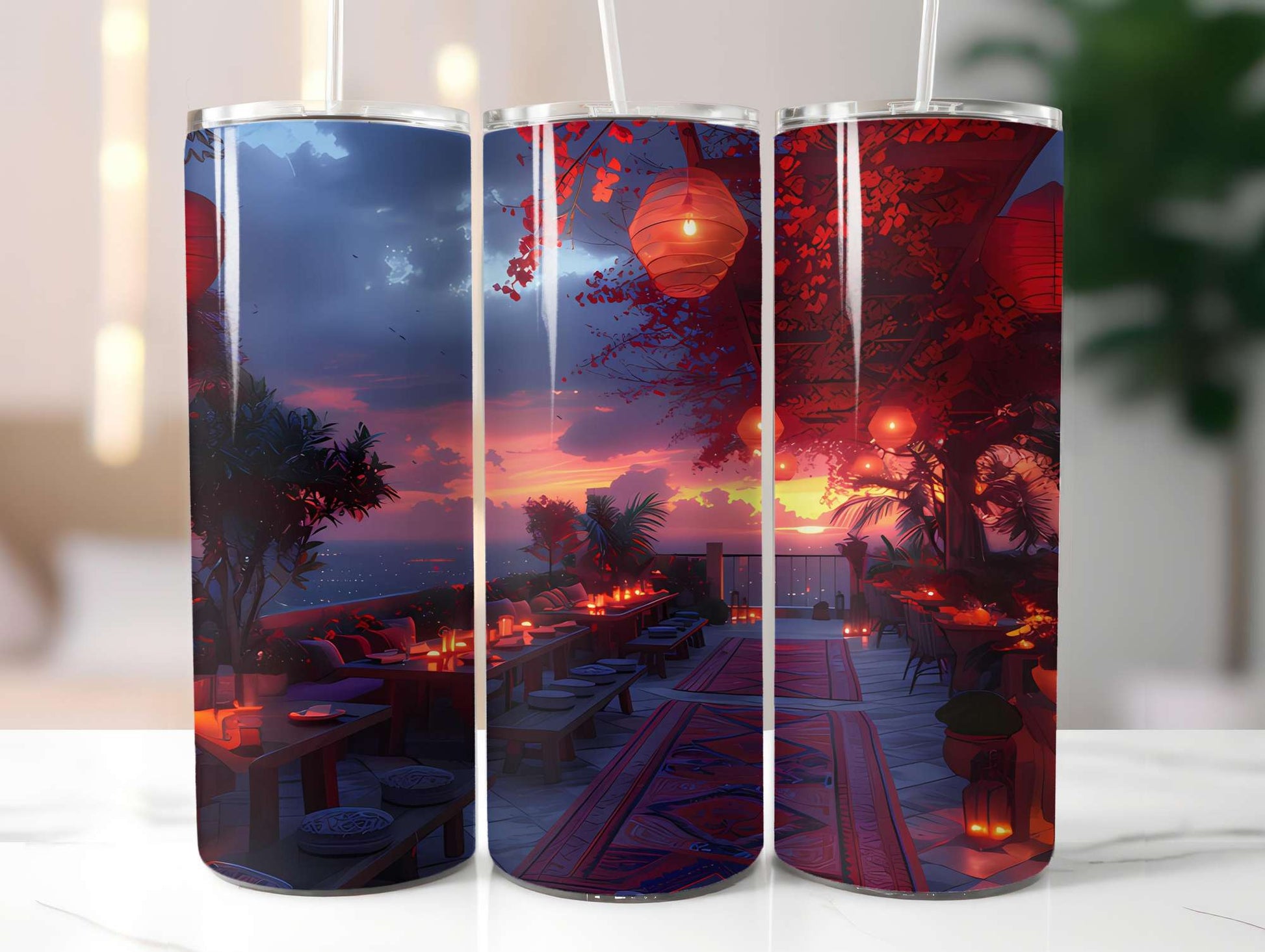 Boho Summer 2 Tumbler Wrap - CraftNest - Digital Crafting and Art