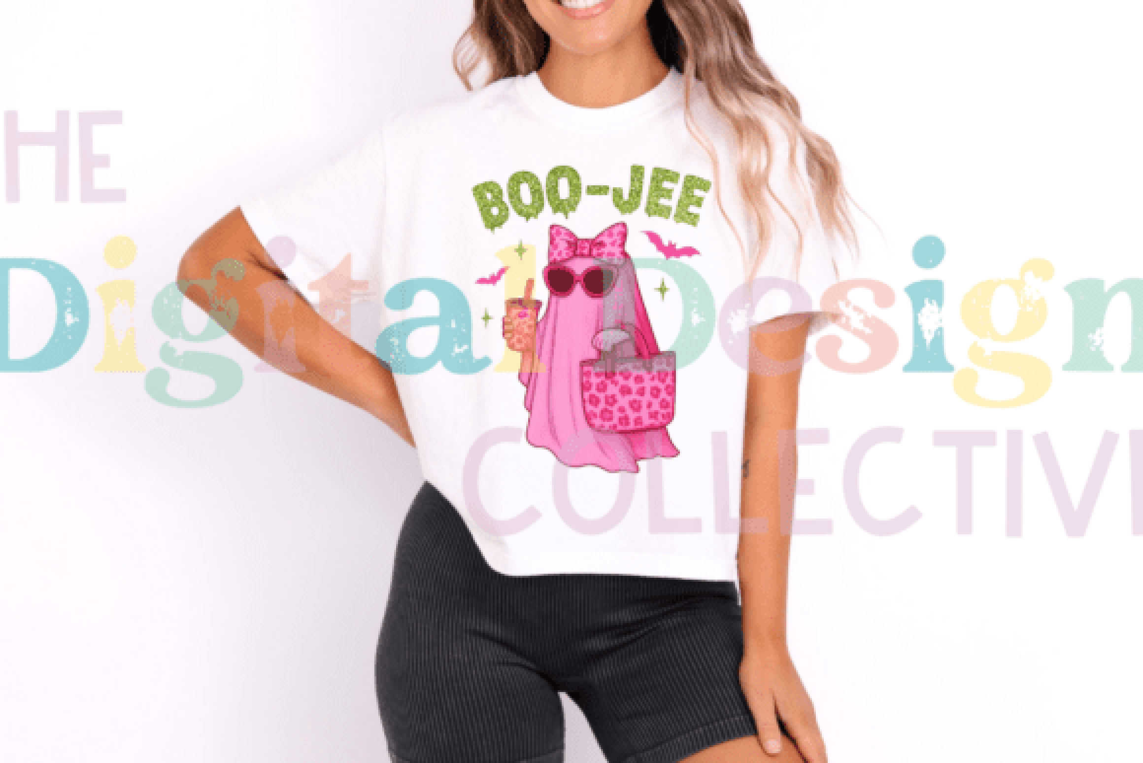 Trendy Boo Jee T-Shirt Design Clipart Bundle