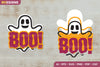 Boo Halloween Lasercut SVG Clipart Bundle
