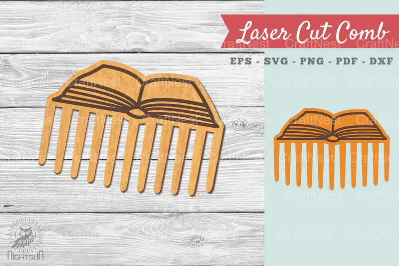 Laser Cut Comb SVG Design Bundle - CraftNest - Digital Crafting and Art