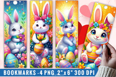 Easter Bunny Bookmarks Bookmark Junk Journal - CraftNest - Digital Crafting and Art