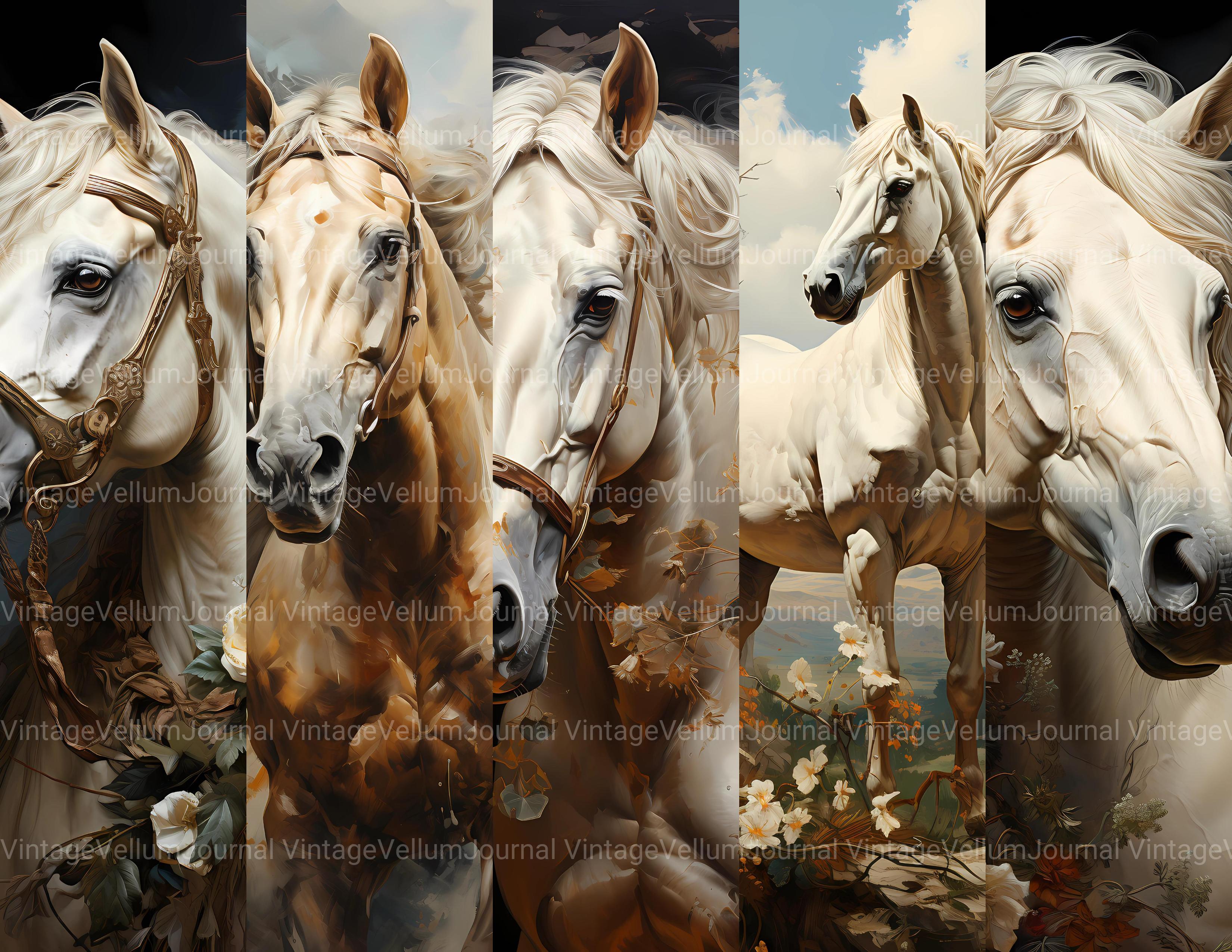 Heroic Horses Junk Journal Pages - CraftNest