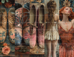 Ballet Junk Journal Pages - CraftNest - Digital Crafting and Art