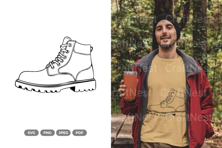 Boots SVG Bundle - CraftNest - Digital Crafting and Art