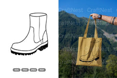 Boots SVG Bundle - CraftNest - Digital Crafting and Art