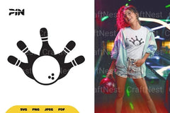 Bowling Sport SVG Bundle - CraftNest - Digital Crafting and Art