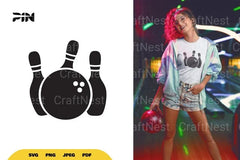 Bowling Sport SVG Bundle - CraftNest - Digital Crafting and Art