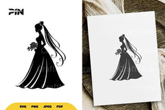 Elegant Bride SVG Bundle - CraftNest - Digital Crafting and Art
