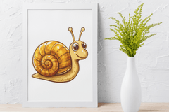 Bright Glitter Snail Stickers Bundle - CraftNest - Digital Crafting and Art