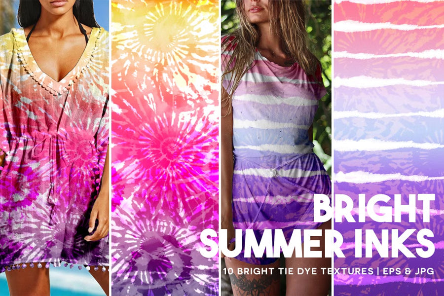 Bright Summer Inks - Tie-Dye