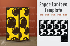 Bubble Papercut Lantern Template SVG Bundle - CraftNest - Digital Crafting and Art