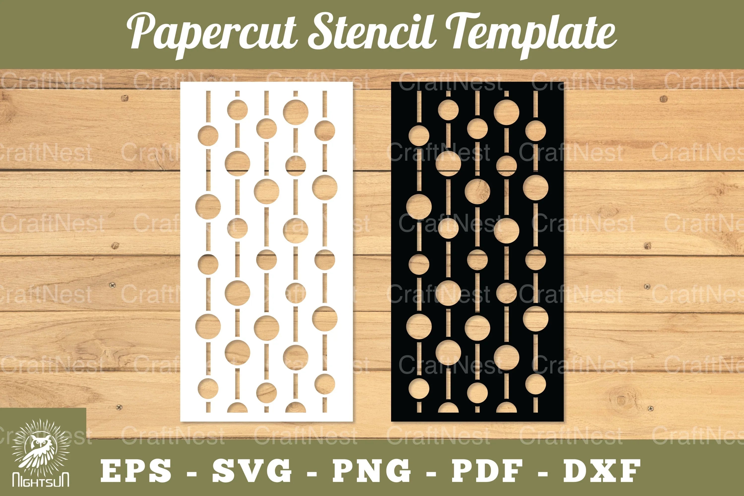 Bubbles Papercut Stencil Clipart Bundle - CraftNest - Digital Crafting and Art