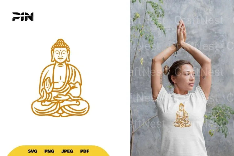 Buddha SVG Bundle - CraftNest - Digital Crafting and Art