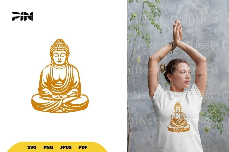 Buddha SVG Bundle - CraftNest - Digital Crafting and Art