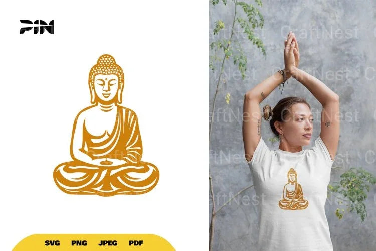 Buddha SVG Bundle - CraftNest - Digital Crafting and Art